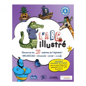 L’ABC illustré
Ensemble d'affiches de classe